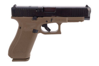 Glock 47 Gen 5 MOS 9mm pistol, Flat Dark Earth.